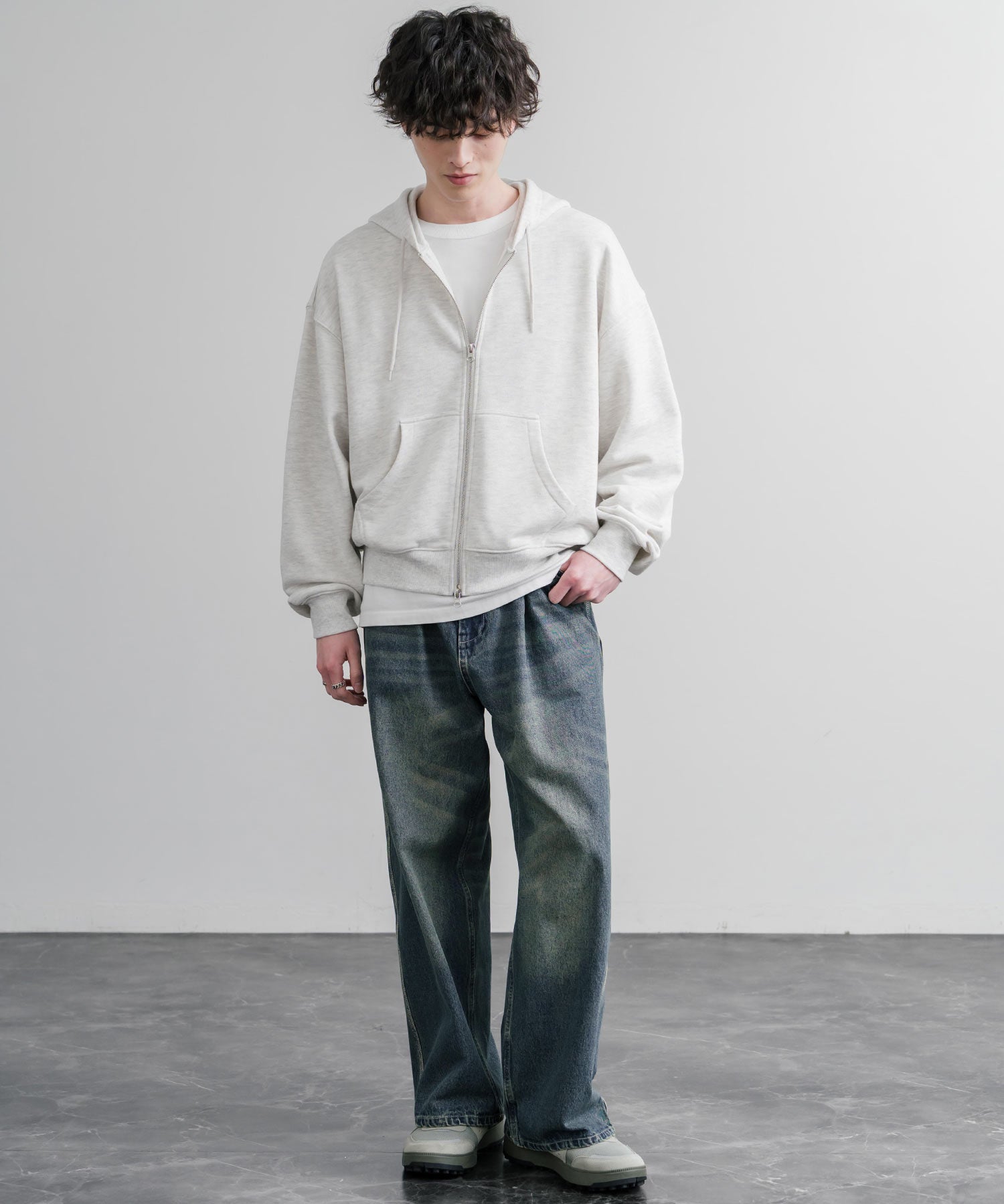 KRIFF MAYER クリフメイヤー ワイドストレートデニムパンツ/ジーパン 2535108 15615