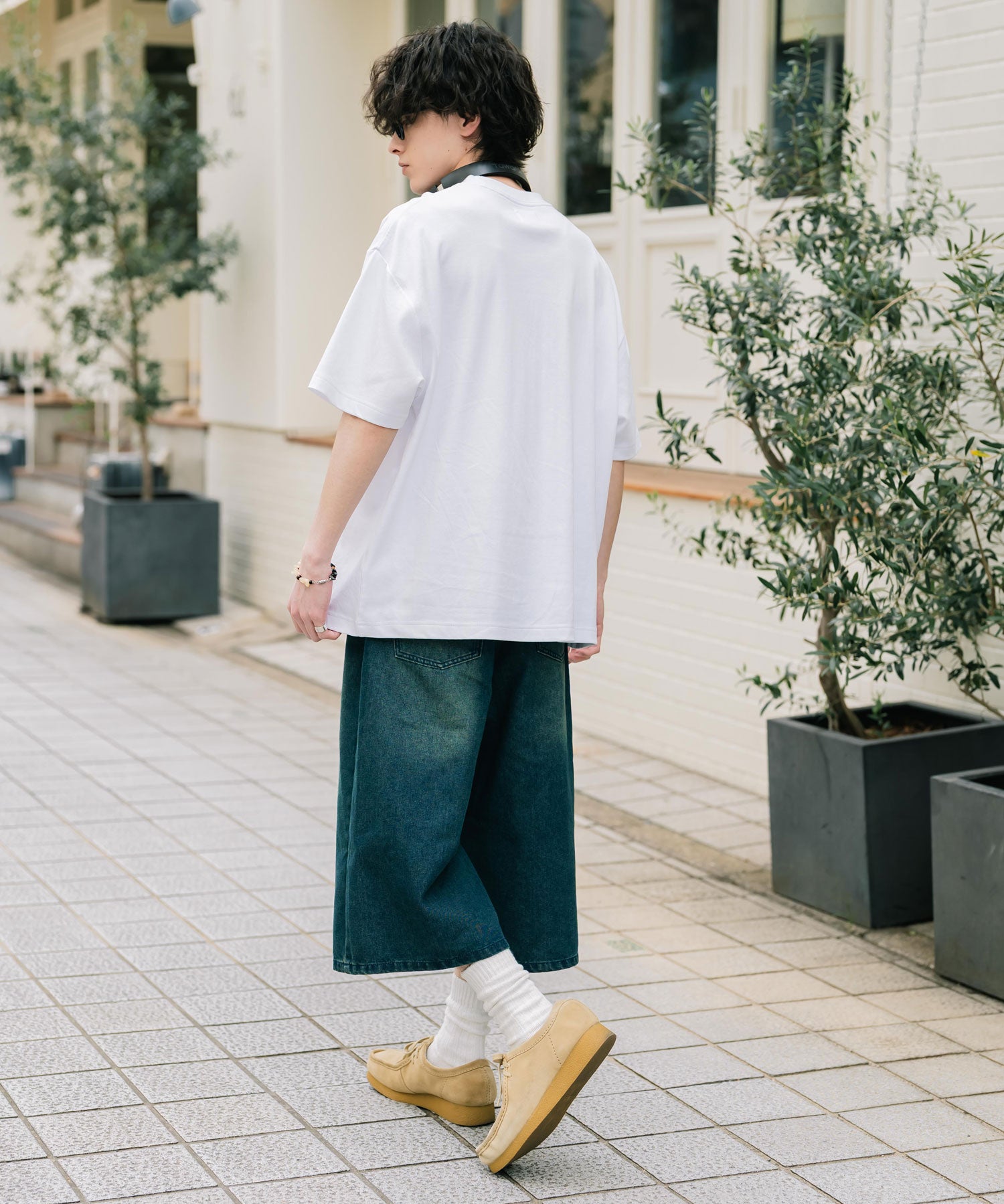 PENNEYS 別注コラボオーバーサイズFOXワッペン刺繍半袖Tシャツ 15618