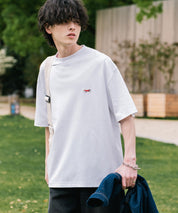 PENNEYS 別注コラボオーバーサイズFOXワッペン刺繍半袖Tシャツ 15618