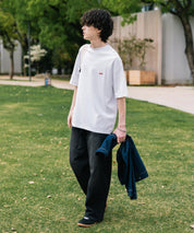 PENNEYS 別注コラボオーバーサイズFOXワッペン刺繍半袖Tシャツ 15618