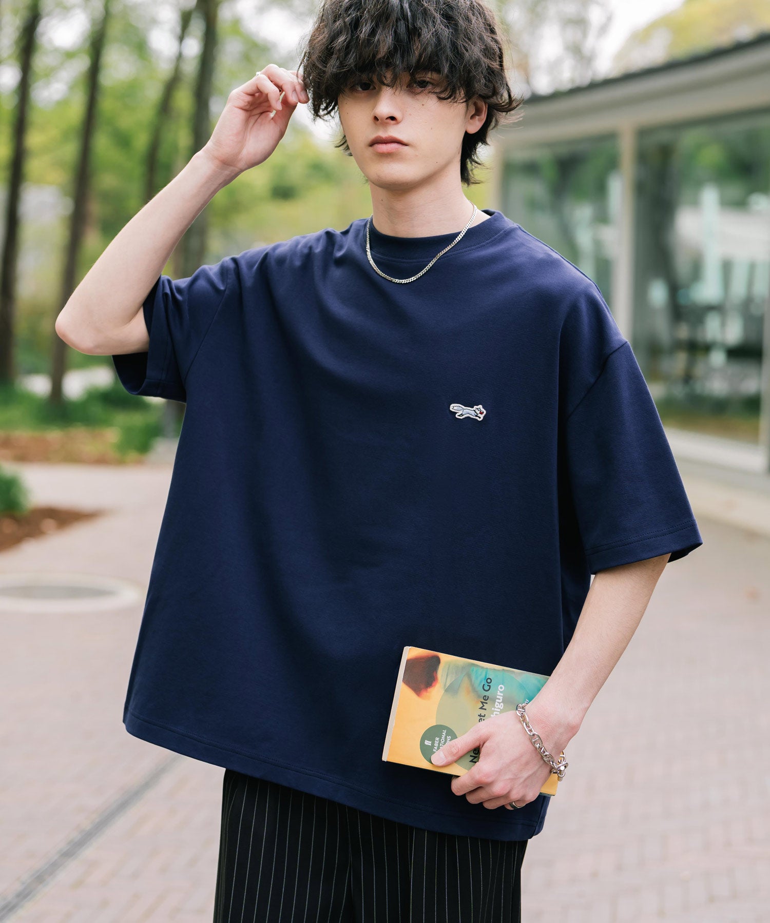 PENNEYS 別注コラボオーバーサイズFOXワッペン刺繍半袖Tシャツ 15618