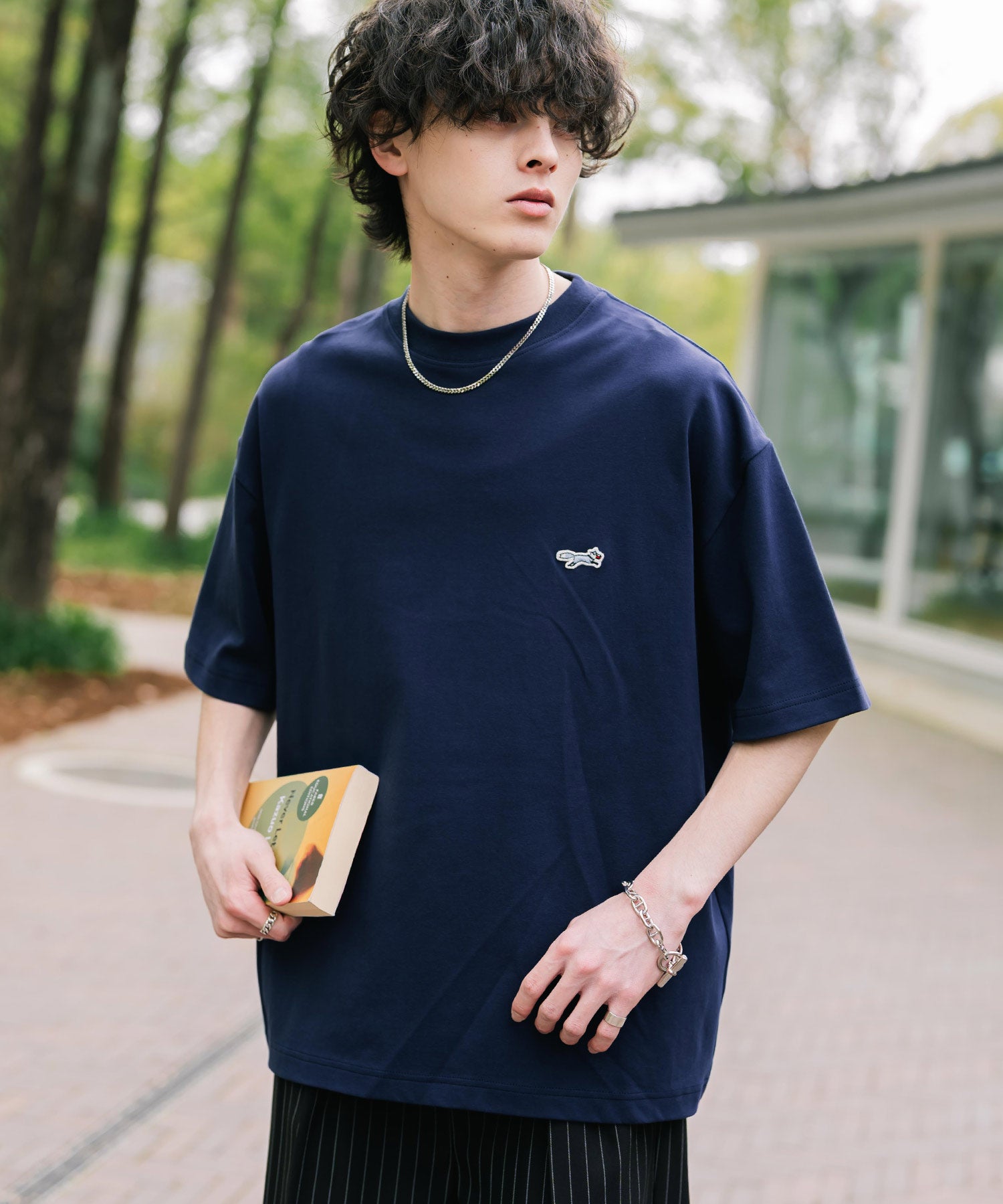 PENNEYS 別注コラボオーバーサイズFOXワッペン刺繍半袖Tシャツ 15618