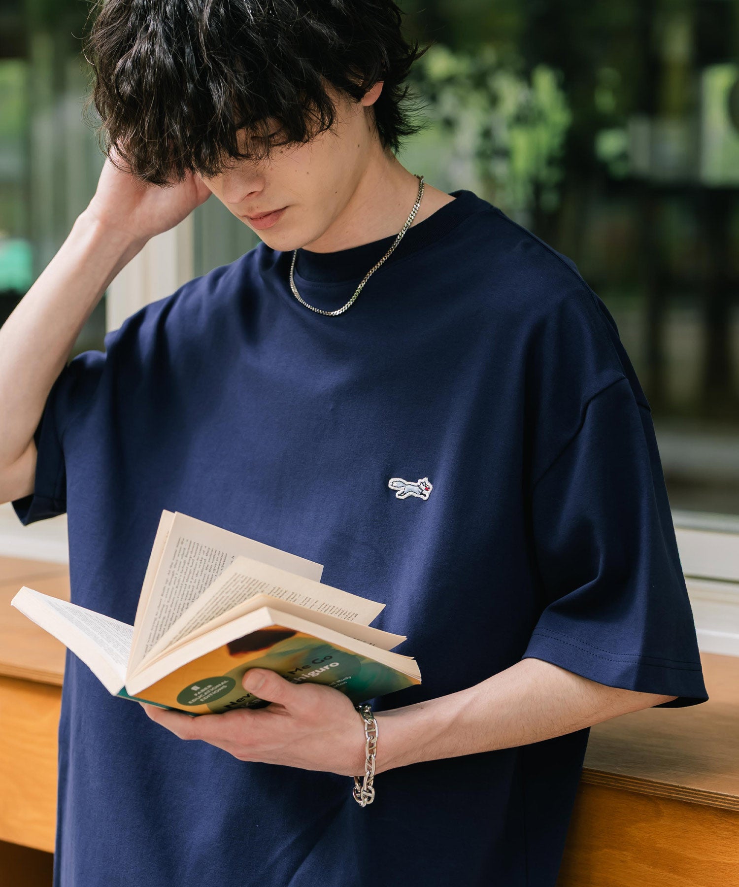 PENNEYS 別注コラボオーバーサイズFOXワッペン刺繍半袖Tシャツ 15618