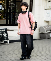 KANGOL 別注コラボ接触冷感ワンポイントロゴ刺繍半袖Tシャツ 15621