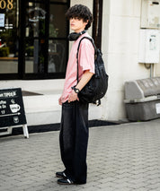 KANGOL 別注コラボ接触冷感ワンポイントロゴ刺繍半袖Tシャツ 15621