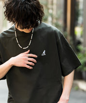 KANGOL カンゴール 別注コラボ 接触冷感オーバーサイズバックプリント半袖Tシャツ 15622