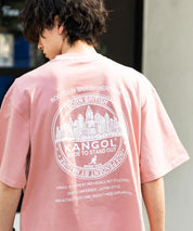 KANGOL カンゴール 別注コラボ 接触冷感オーバーサイズバックプリント半袖Tシャツ 15622