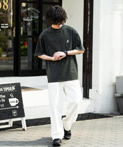 KANGOL カンゴール 別注コラボ 接触冷感オーバーサイズバックプリント半袖Tシャツ 15622