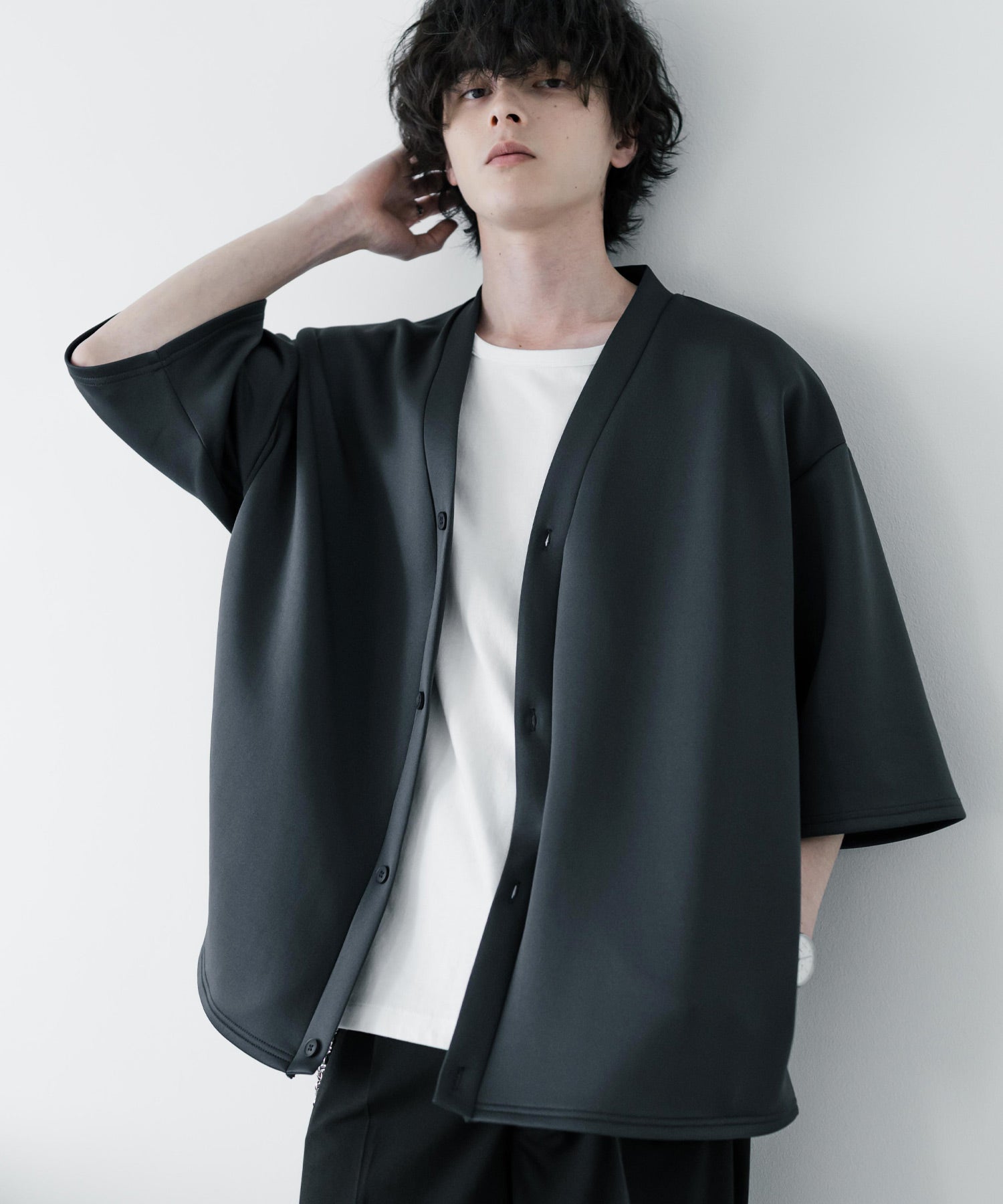 HANAE MORI　ペイズリーアンサンブルカーディガン　半袖ブラウス　38 サマーニット半袖カーディガン（カーディガン/ボレロ）｜Tiaclasse