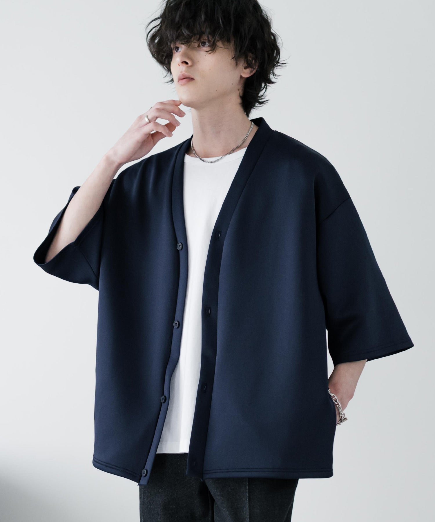 【専用】【２点おまとめ】タグ付AP STUDIOリブオーバーサイズ カーディガン セール】リブオーバーサイズ カーディガン（カーディガン/ボレロ）｜AP