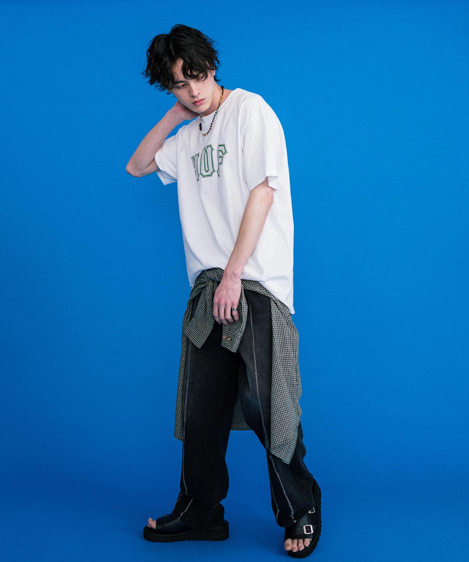 HUF ハフ オーバーサイズアソートプリント半袖Tシャツ 15626