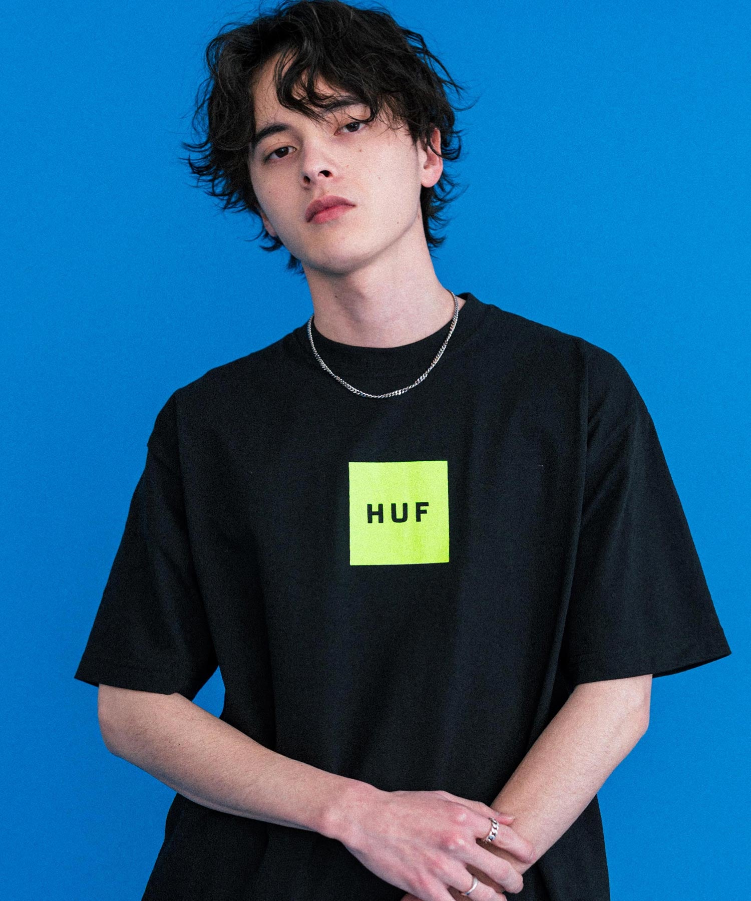 HUF ハフ オーバーサイズアソートプリント半袖Tシャツ 15626