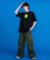 HUF ハフ オーバーサイズアソートプリント半袖Tシャツ 15626