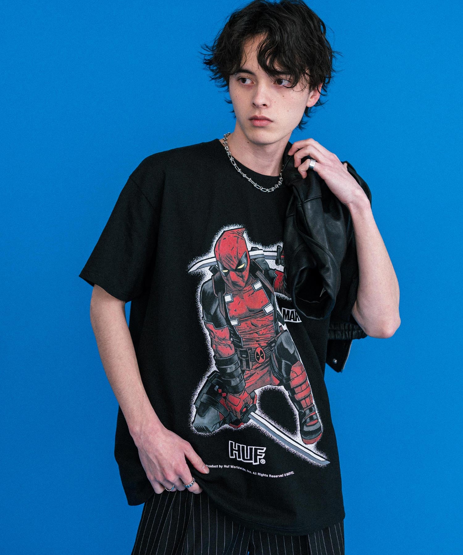 HUF ハフ オーバーサイズアソートプリント半袖Tシャツ 15626