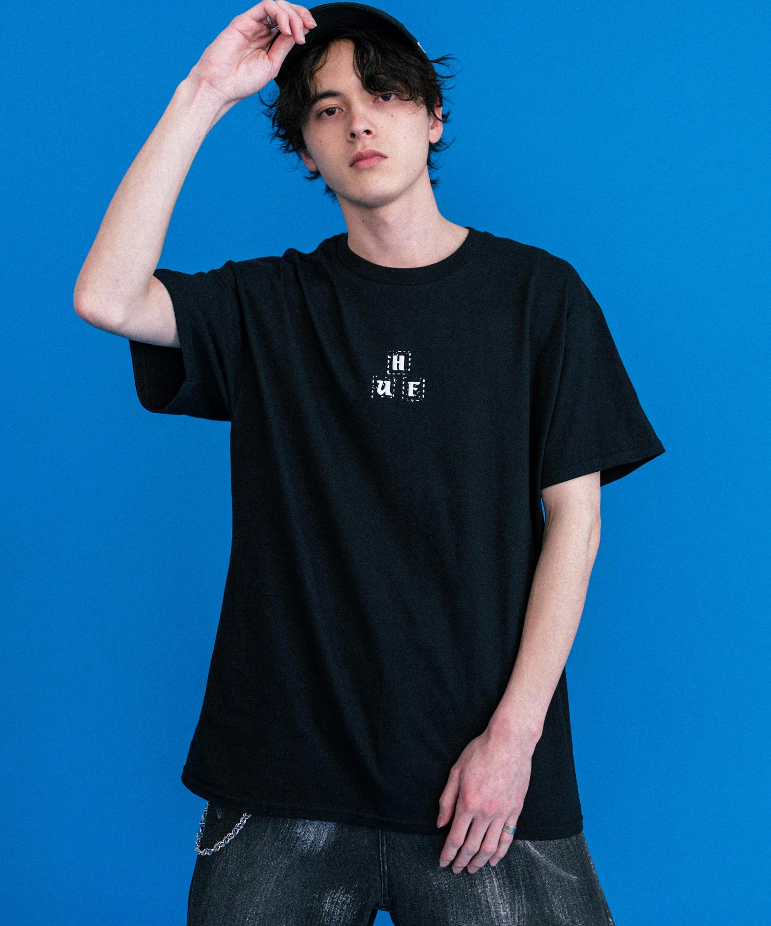 新色追加 HUF ハフ オーバーサイズアソートプリント半袖Tシャツ 15626