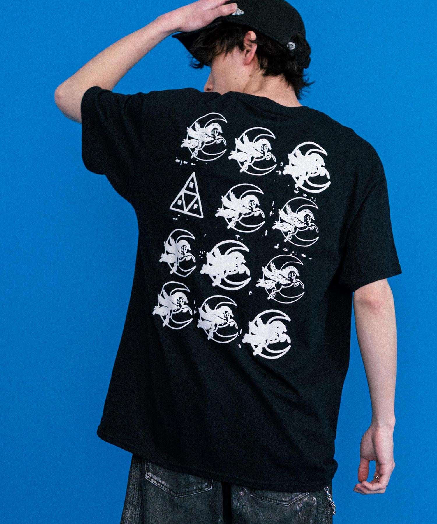 HUF ハフ オーバーサイズアソートプリント半袖Tシャツ 15626