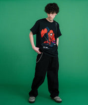 HUF ハフ オーバーサイズアソートプリント半袖Tシャツ 15626