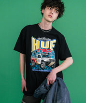 HUF ハフ オーバーサイズアソートプリント半袖Tシャツ 15626