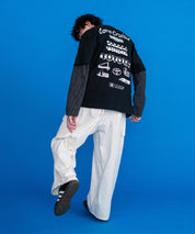 HUF ハフ オーバーサイズアソートプリント半袖Tシャツ 15626