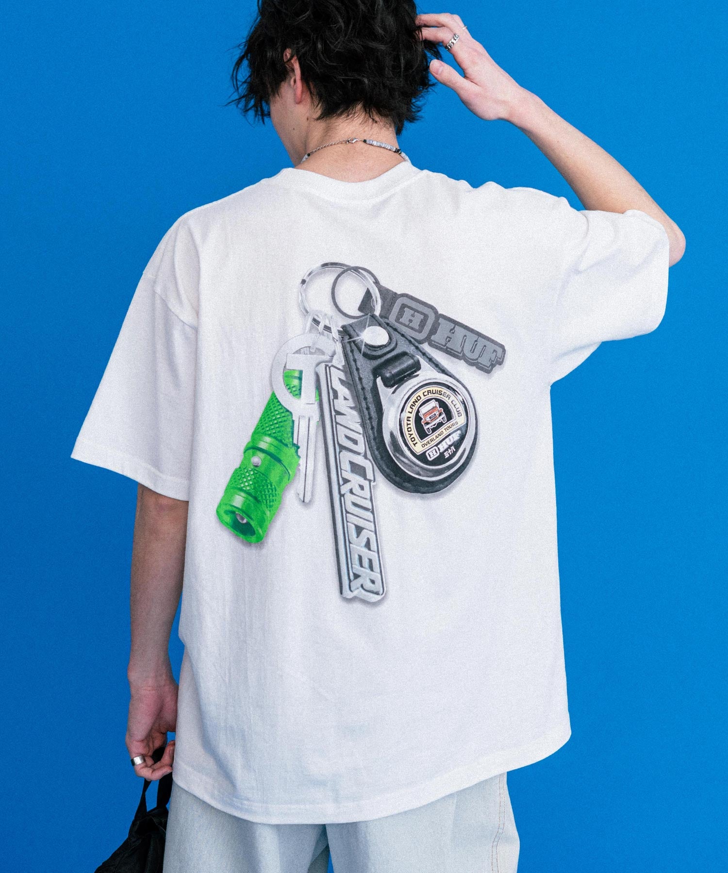 HUF ハフ オーバーサイズアソートプリント半袖Tシャツ 15626
