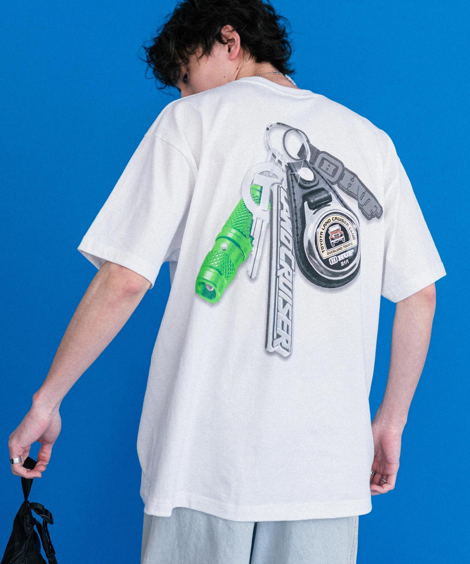 HUF ハフ オーバーサイズアソートプリント半袖Tシャツ 15626