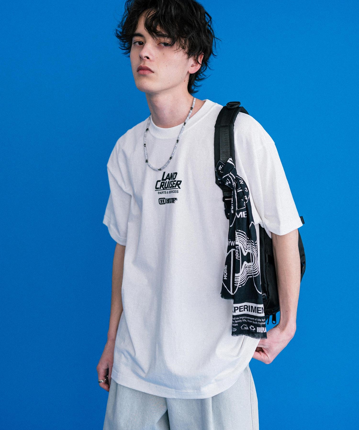 HUF ハフ オーバーサイズアソートプリント半袖Tシャツ 15626