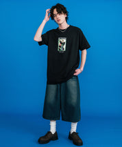 新色追加 HUF ハフ オーバーサイズアソートプリント半袖Tシャツ 15626