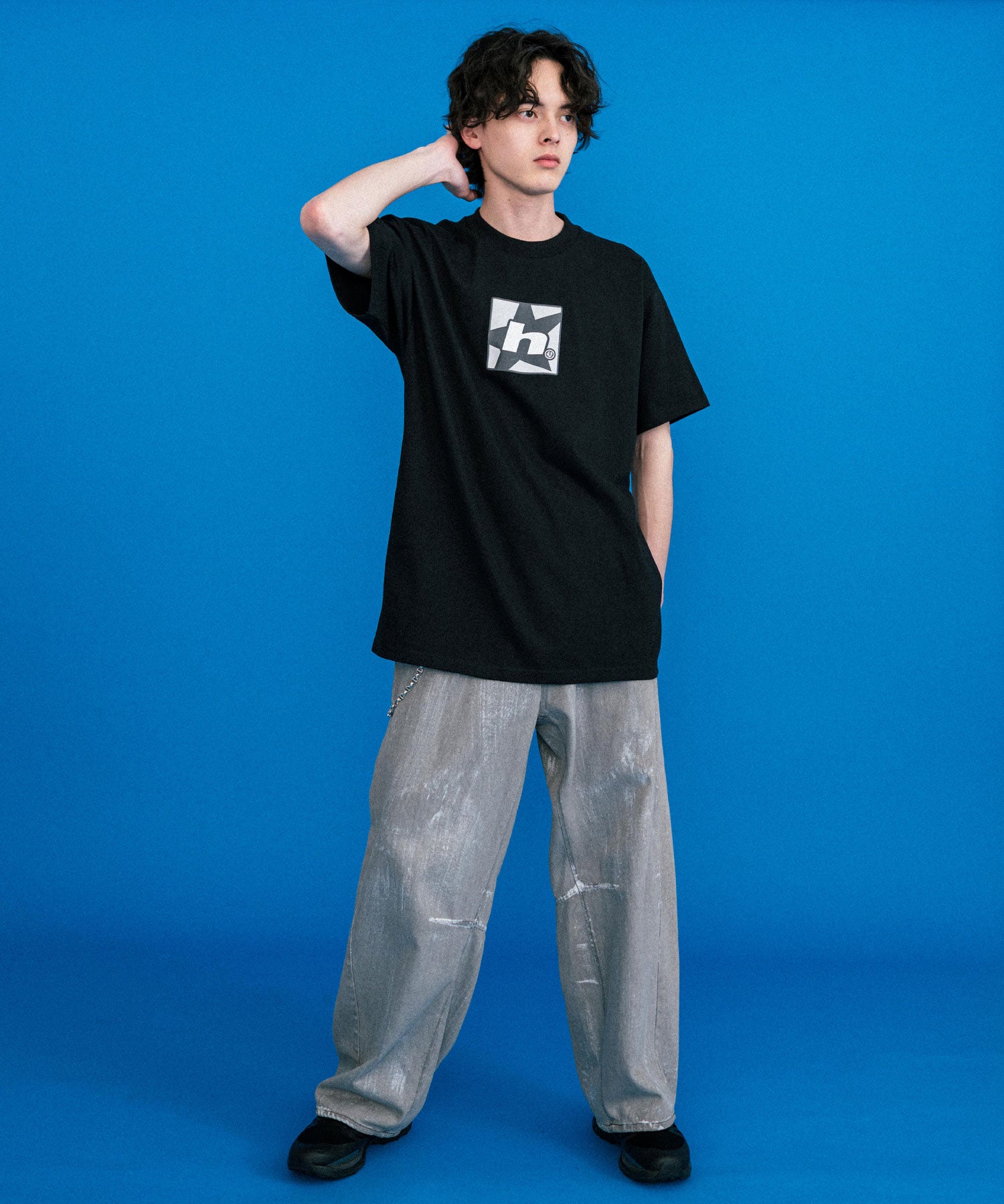 新色追加 HUF ハフ オーバーサイズアソートプリント半袖Tシャツ 15626