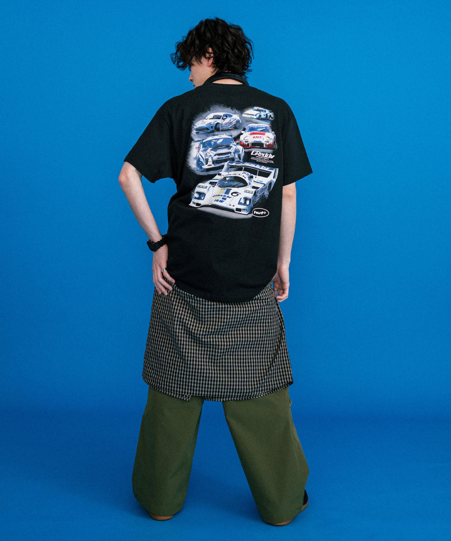 新色追加 HUF ハフ オーバーサイズアソートプリント半袖Tシャツ 15626
