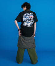 新色追加 HUF ハフ オーバーサイズアソートプリント半袖Tシャツ 15626