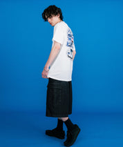 新色追加 HUF ハフ オーバーサイズアソートプリント半袖Tシャツ 15626