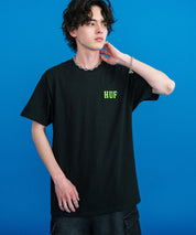 新色追加 HUF ハフ オーバーサイズアソートプリント半袖Tシャツ 15626
