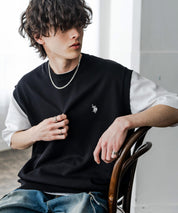 U.S. POLO ASSN. ユーエスポロアッスン サマーニットプルオーバーベスト 15628