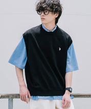 U.S. POLO ASSN. ユーエスポロアッスン サマーニットプルオーバーベスト 15628