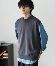 U.S. POLO ASSN. ユーエスポロアッスン サマーニットプルオーバーベスト 15628