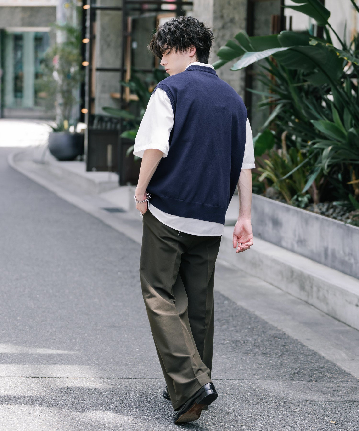 U.S. POLO ASSN. ユーエスポロアッスン サマーニットプルオーバーベスト 15628