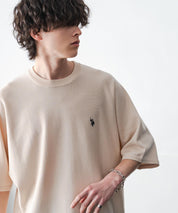 U.S. POLO ASSN. ユーエスポロアッスン ドルマン半袖サマーニット 15629