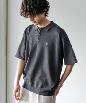 U.S. POLO ASSN. ユーエスポロアッスン オーバーサイズサマーニット半袖ポロシャツ 15630