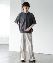 U.S. POLO ASSN. ユーエスポロアッスン オーバーサイズサマーニット半袖ポロシャツ 15630