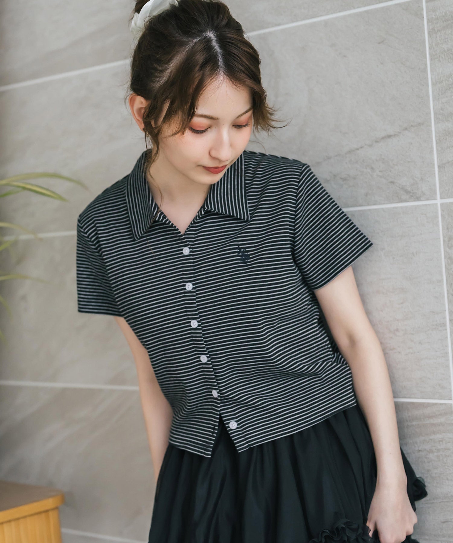 U.S. POLO ASSN. ユーエスポロアッスン W's ショート丈ワンポイント