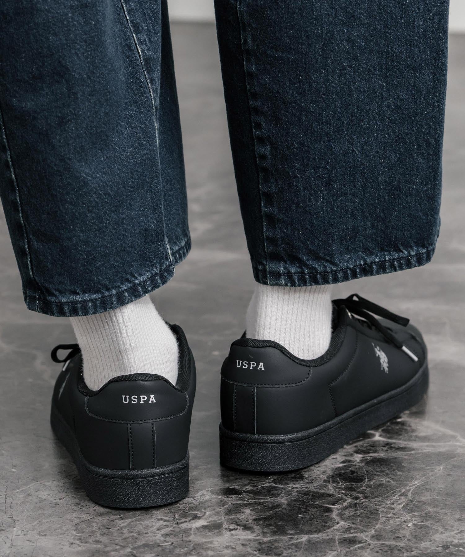 U.S. POLO ASSN. ユーエスポロアッスン ローカット 紐靴コートスニーカー 15640