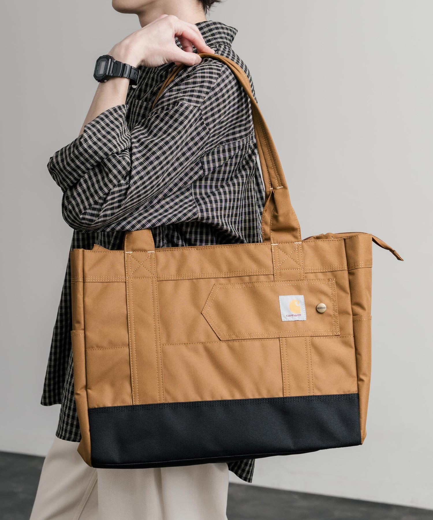 Carhartt カーハート Horizontal Zip Tote/ホリゾンタルジップ横型トートバッグ 15642