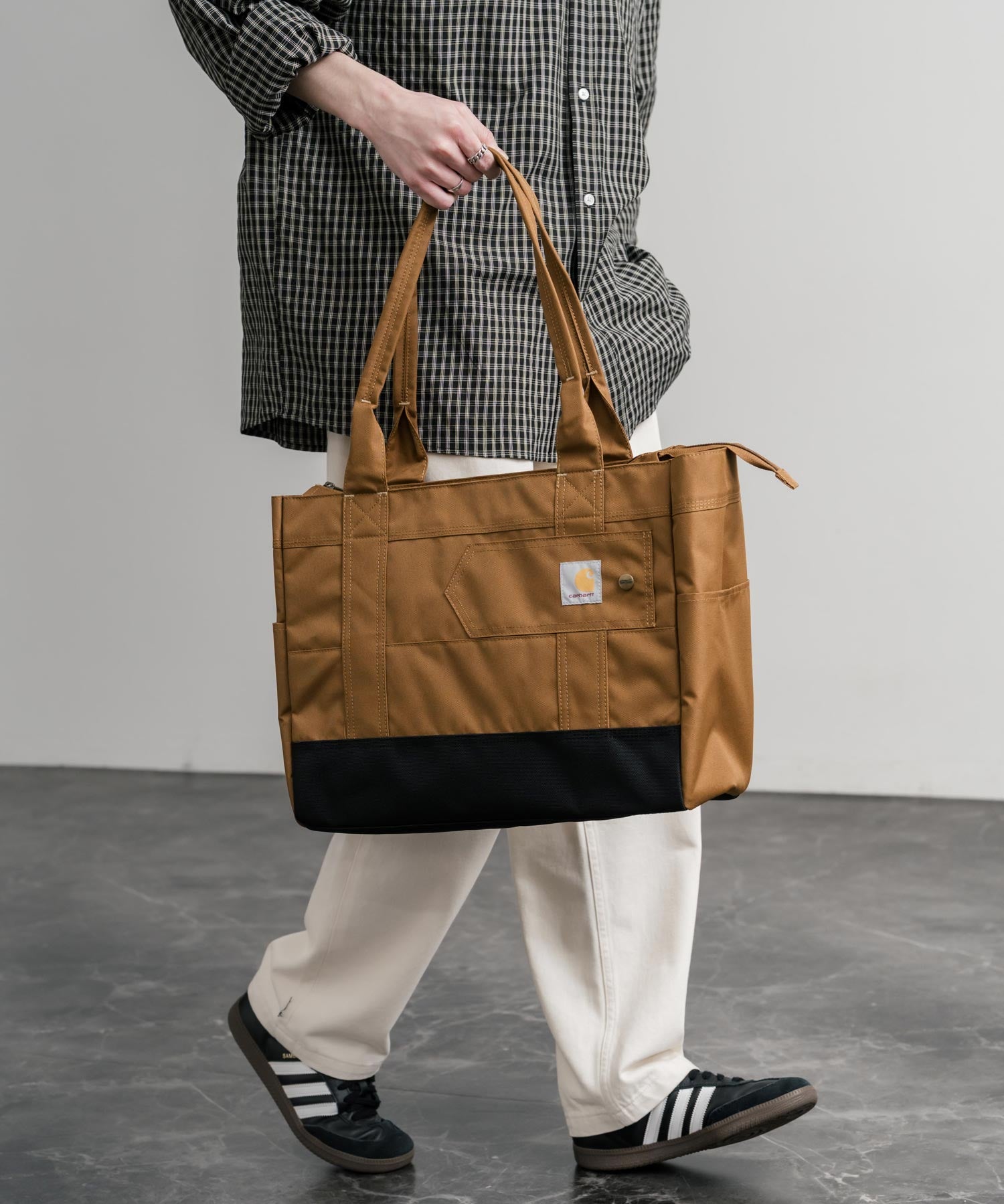 Carhartt カーハート Horizontal Zip Tote/ホリゾンタルジップ横型トートバッグ 15642