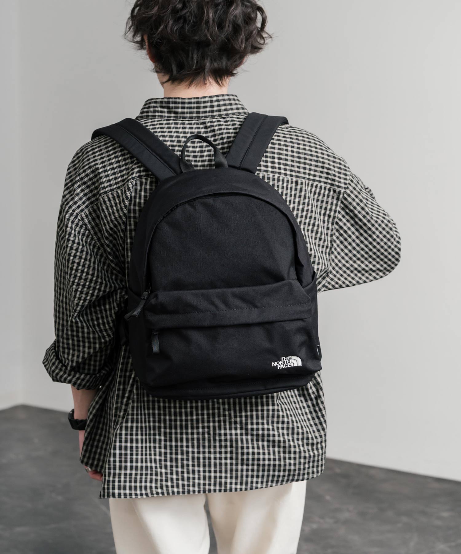 THE NORTH FACE - ■新品同様■ THE NORTH FACE - ザ・ノースフェイス ナイロン リュックサック バックパック デイパック ブラック系 FL6407 THE NORTH FACE ザ・ノースフェイス TNF DAY PACK M デイパック