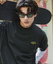 ddp別注コラボ オーバーサイズバックプリント半袖Tシャツ 15689