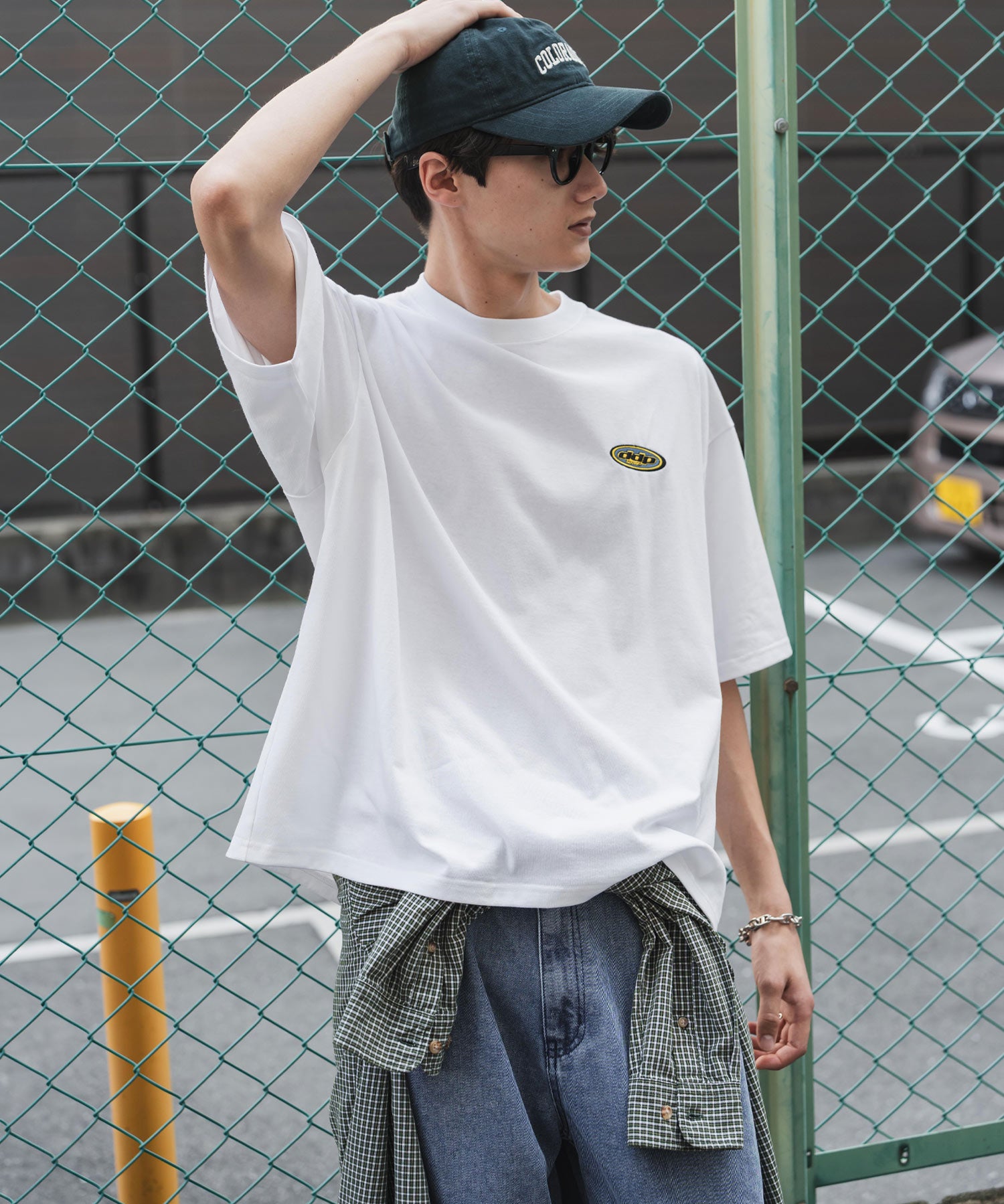 ddp別注コラボ オーバーサイズバックプリント半袖Tシャツ 15689