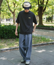 ddp別注コラボ オーバーサイズバックプリント半袖Tシャツ 15689