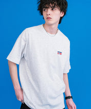 CONVERSE コンバース 天竺プレートロゴ半袖クルーネックTシャツ/ハーフスリーブカットソー 15723