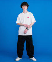 CONVERSE コンバース 天竺プレートロゴ半袖クルーネックTシャツ/ハーフスリーブカットソー 15723