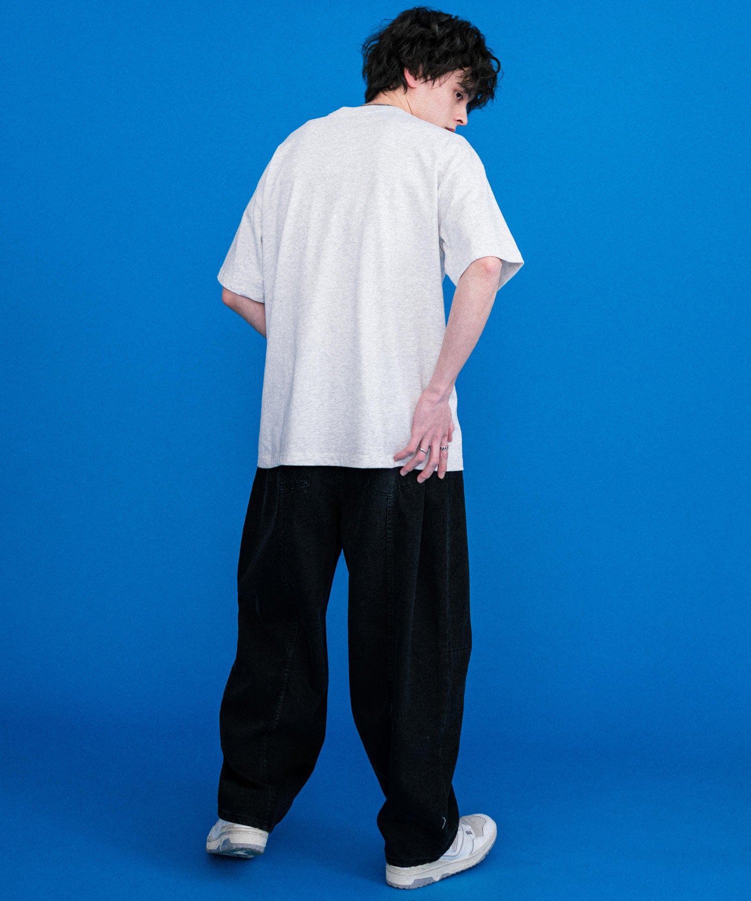 CONVERSE コンバース 天竺プレートロゴ半袖クルーネックTシャツ/ハーフスリーブカットソー 15723